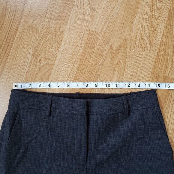 Theory Wool-Blend Cropped Pants Size 2 - Picture 9 of 12